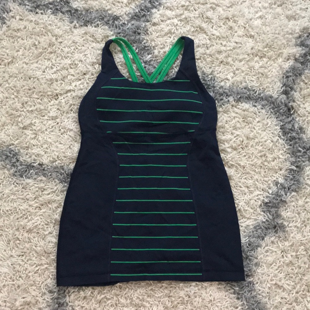 Lululemon Athletics tank with built in bra 6